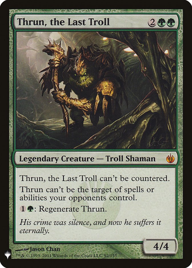 Thrun, the Last Troll [Mystery Booster] | Game Grid - Logan