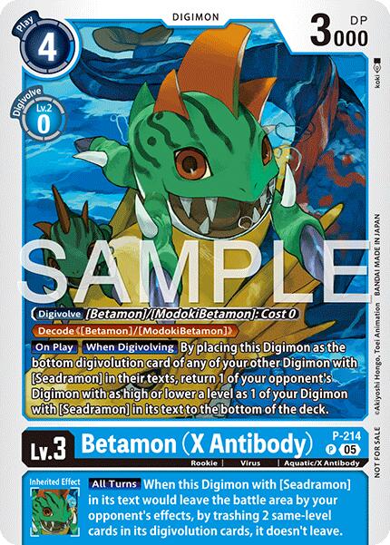 Betamon [P] (X Antibody) (Official Store Tournament 2026 Vol. 1) [Promotional Cards] | Game Grid - Logan