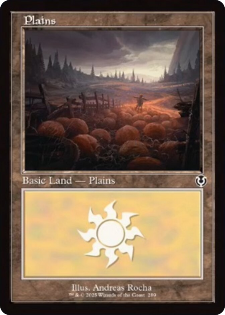 Plains (289) (Retro Frame) [Innistrad Remastered] | Game Grid - Logan