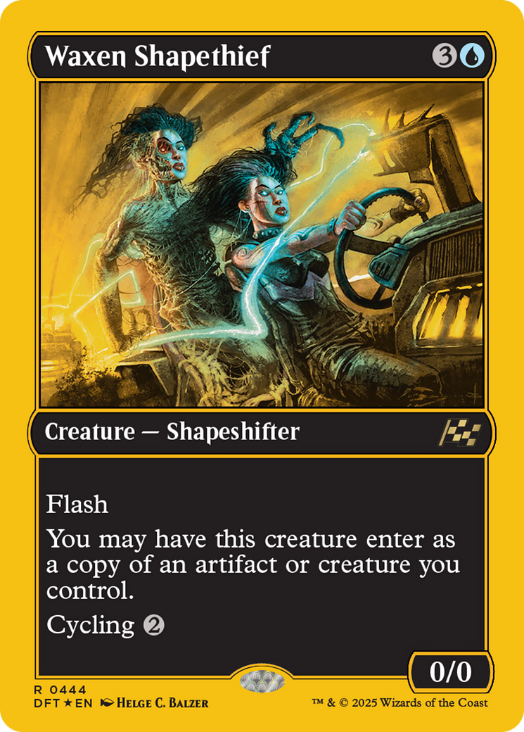 Waxen Shapethief (First-Place Foil) [Aetherdrift] | Game Grid - Logan