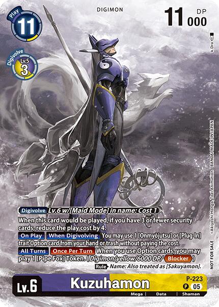 Kuzuhamon [P-223] (Time Stranger Box Topper) [Promotional Cards] | Game Grid - Logan