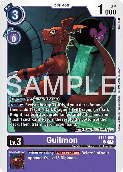 Guilmon [BT24-066] [Time Stranger] | Game Grid - Logan
