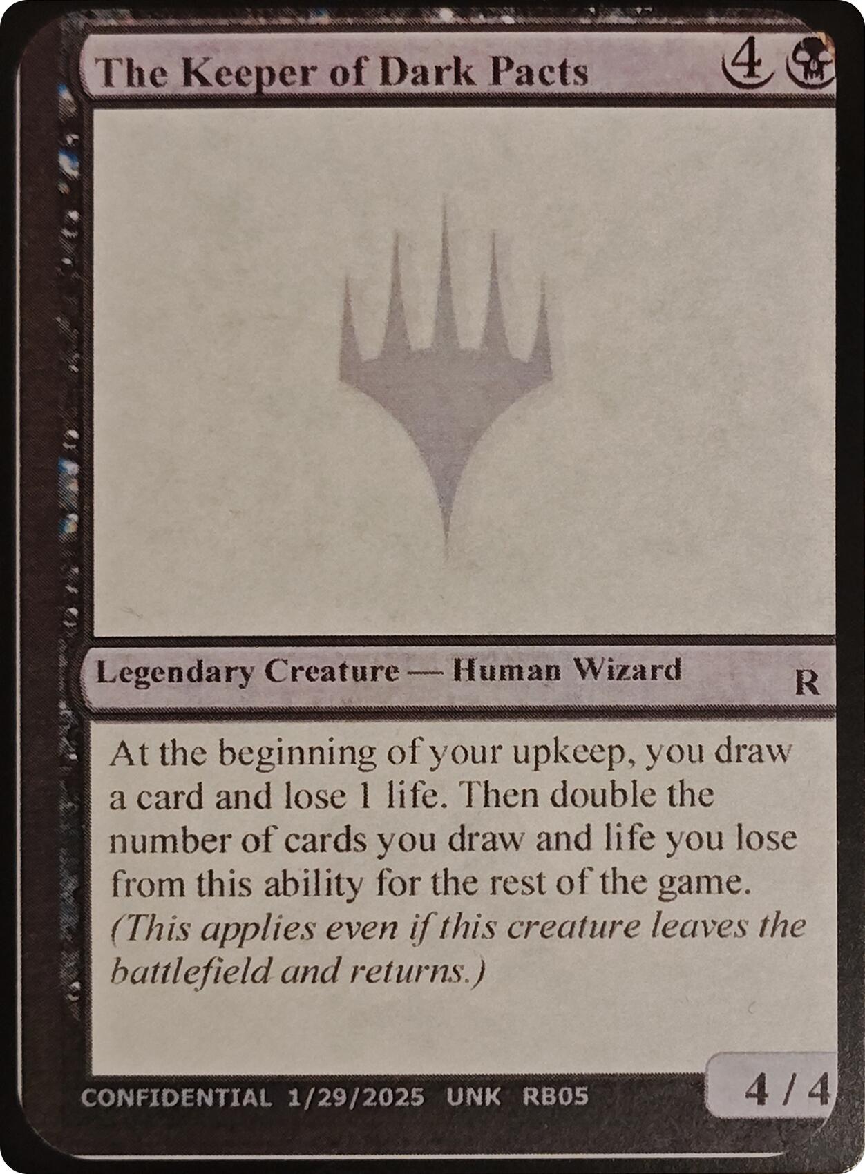 The Keeper of Dark Pacts [Unknown Event] | Game Grid - Logan