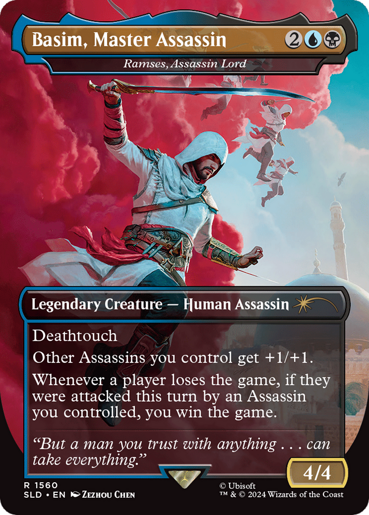 Basim, Master Assassin - Ramses, Assassin Lord (Rainbow Foil) [Secret Lair Drop Series] | Game Grid - Logan