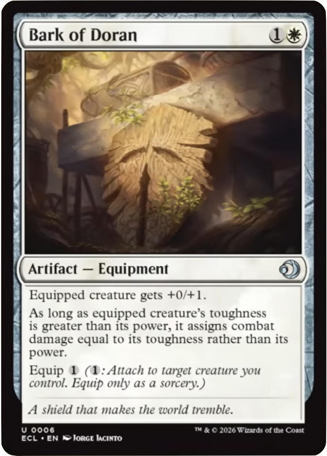 Bark of Doran [Lorwyn Eclipsed] | Game Grid - Logan