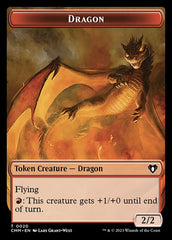 Bird // Dragon (0020) Double-Sided Token [Commander Masters Tokens] | Game Grid - Logan