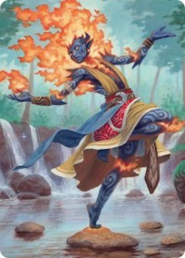 Ashling, Rekindled Art Card (16/54) [Lorwyn Eclipsed Art Series] | Game Grid - Logan