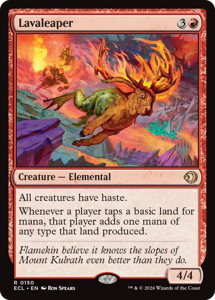 Lavaleaper [Lorwyn Eclipsed Promos] | Game Grid - Logan