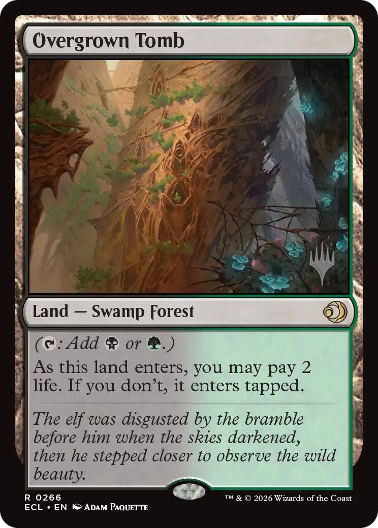Overgrown Tomb [Lorwyn Eclipsed Promos] | Game Grid - Logan