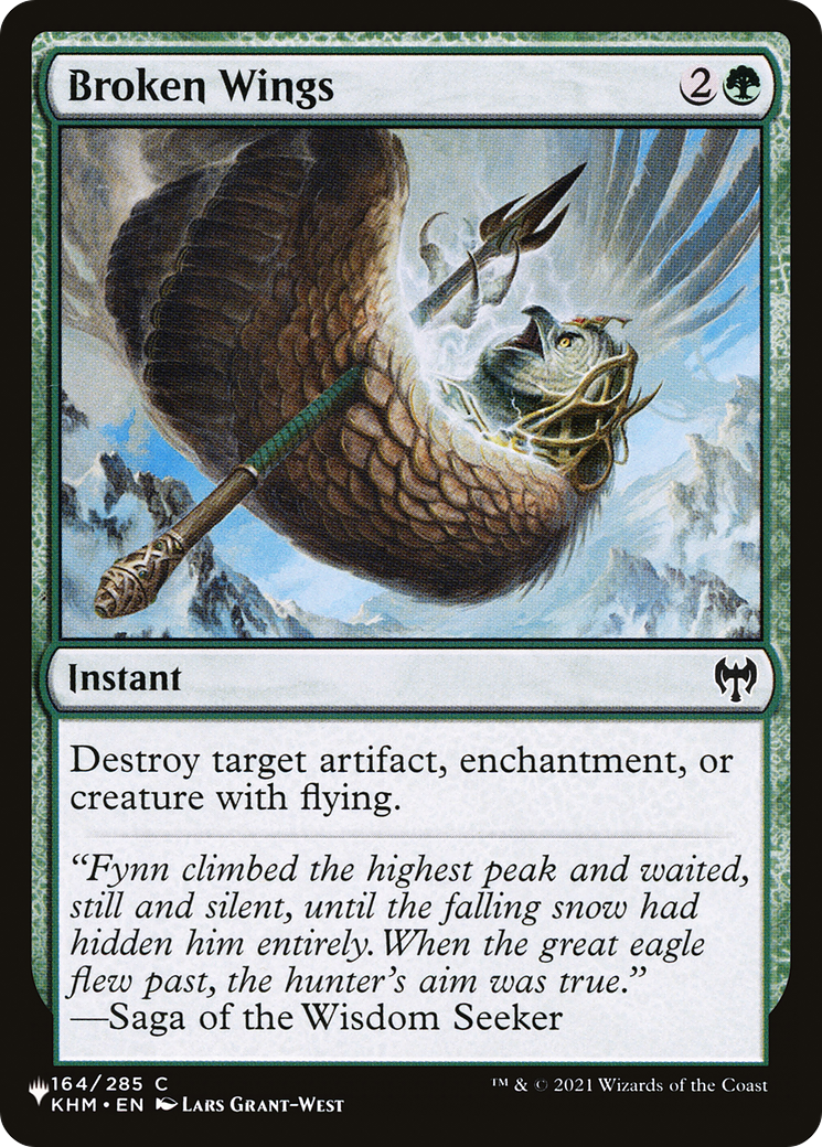 Broken Wings [The List Reprints] | Game Grid - Logan