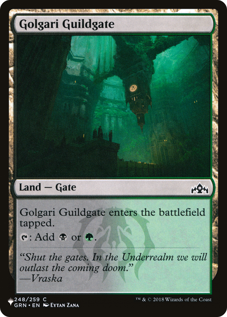 Golgari Guildgate [The List] | Game Grid - Logan