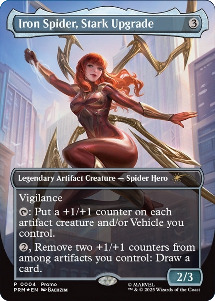 Iron Spider, Stark Upgrade (Borderless) [Media Promos] | Game Grid - Logan