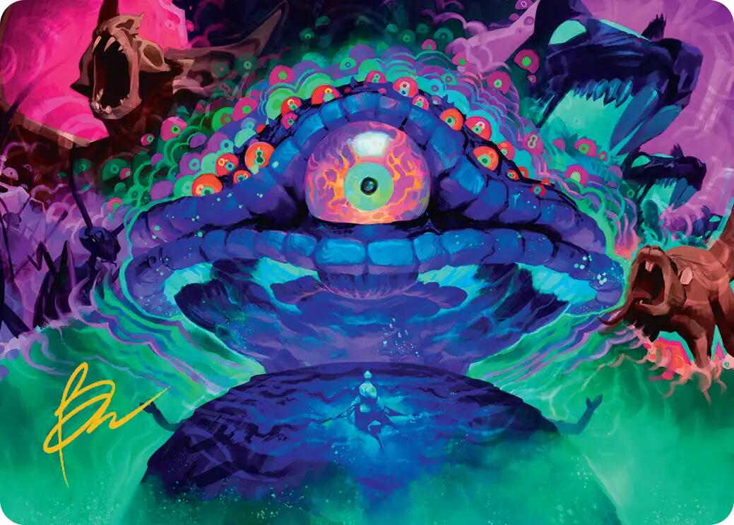 Humongous Fungus Art Card (Gold-Stamped Signature) [Teenage Mutant Ninja Turtles Art Series] | Game Grid - Logan