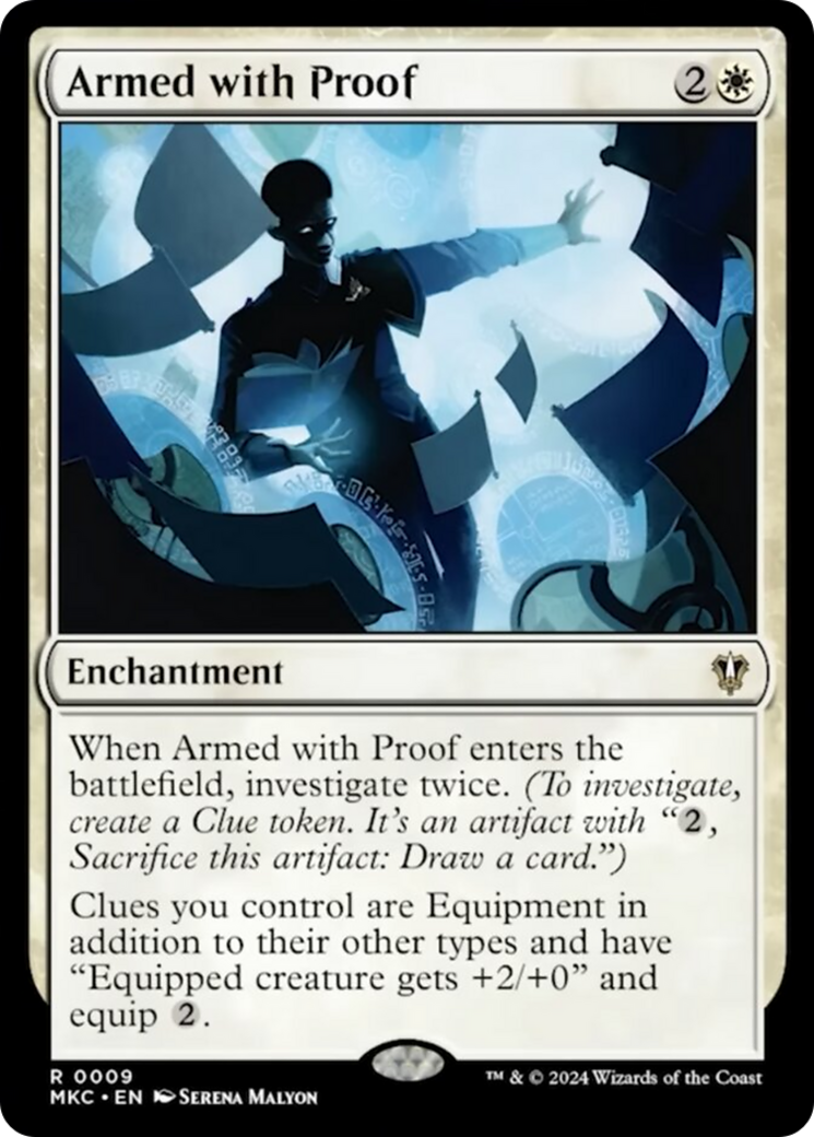 Armed with Proof [Murders at Karlov Manor Commander] | Game Grid - Logan