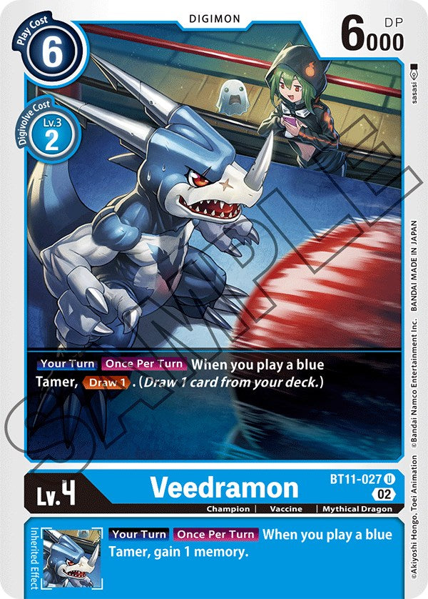 Veedramon [BT11-027] [Dimensional Phase] | Game Grid - Logan