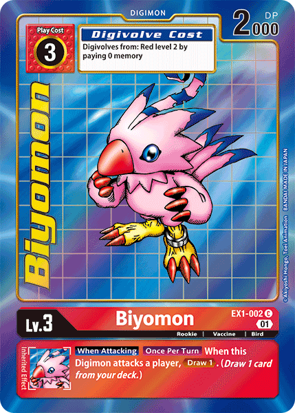 Biyomon [EX1-002] (Alternate Art) [Classic Collection] | Game Grid - Logan