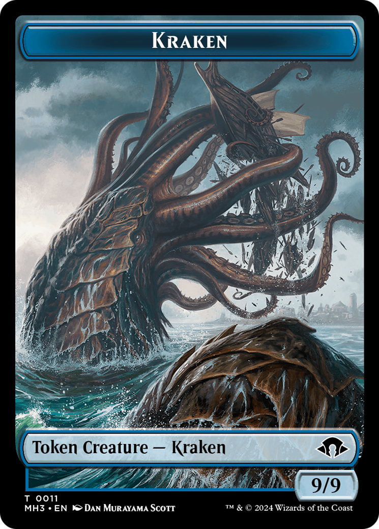 Kraken Token [Modern Horizons 3 Tokens] | Game Grid - Logan