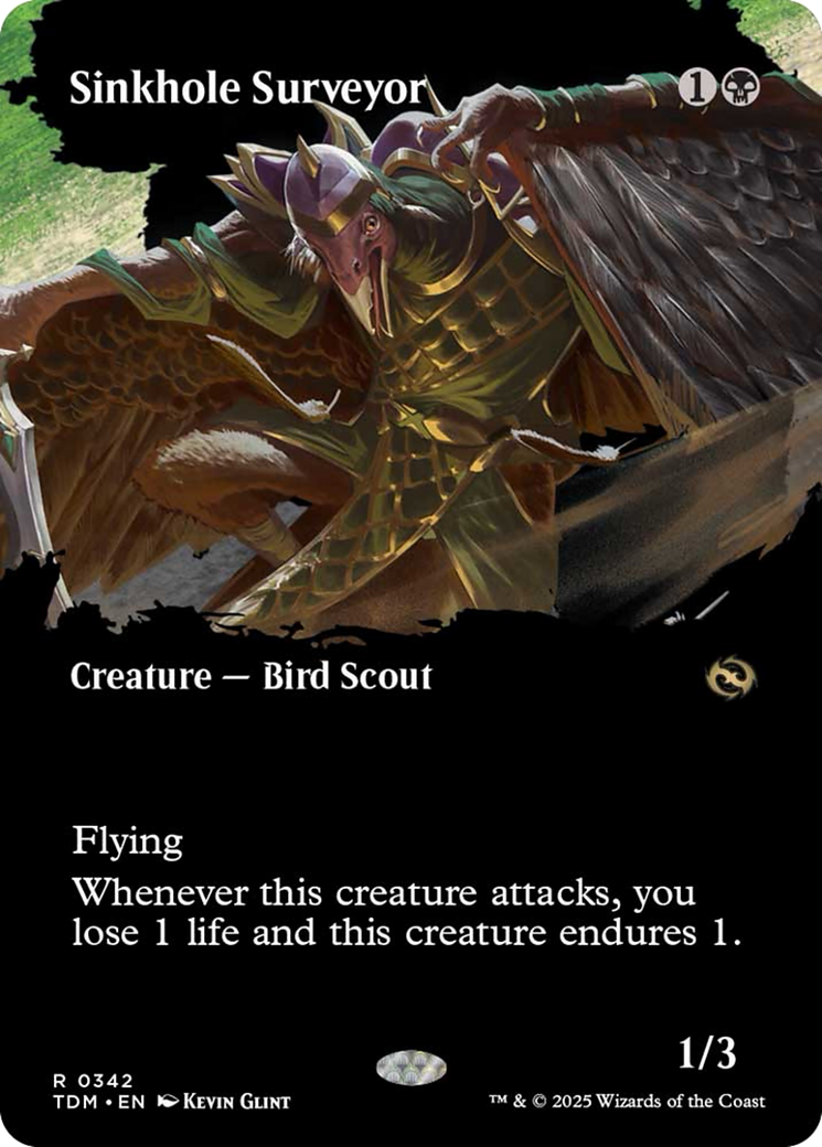 Sinkhole Surveyor (Borderless) [Tarkir: Dragonstorm] | Game Grid - Logan