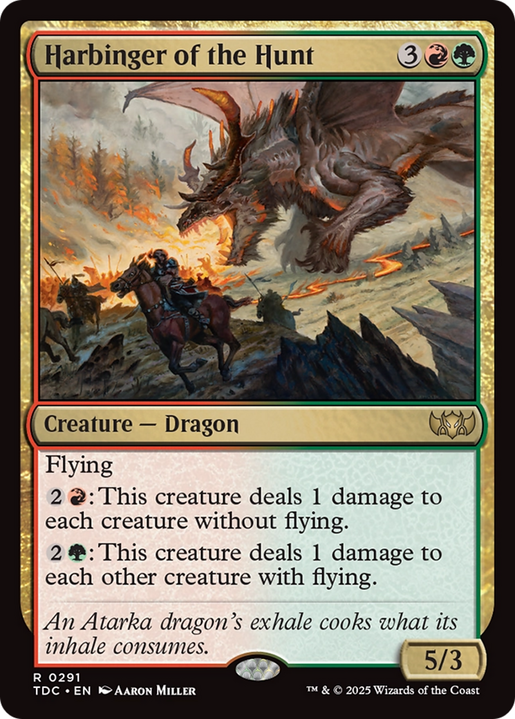 Harbinger of the Hunt [Tarkir: Dragonstorm Commander] | Game Grid - Logan