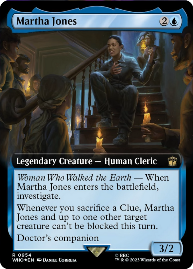Martha Jones (Extended Art) (Surge Foil) [Doctor Who] | Game Grid - Logan