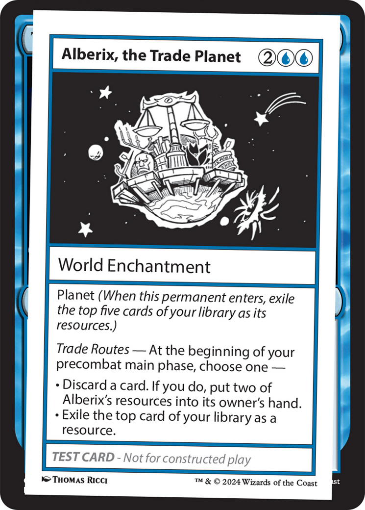 Alberix, the Trade Planet [Mystery Booster 2 Playtest Cards] | Game Grid - Logan