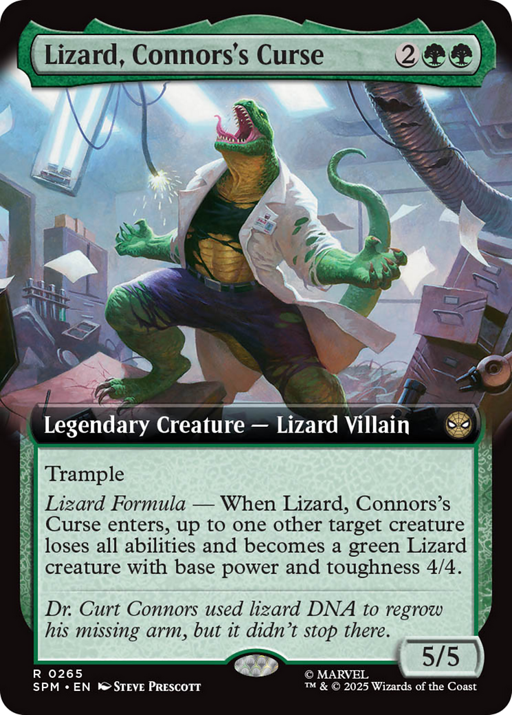 Lizard, Connors's Curse (Extended Art) [Marvel's Spider-Man] | Game Grid - Logan