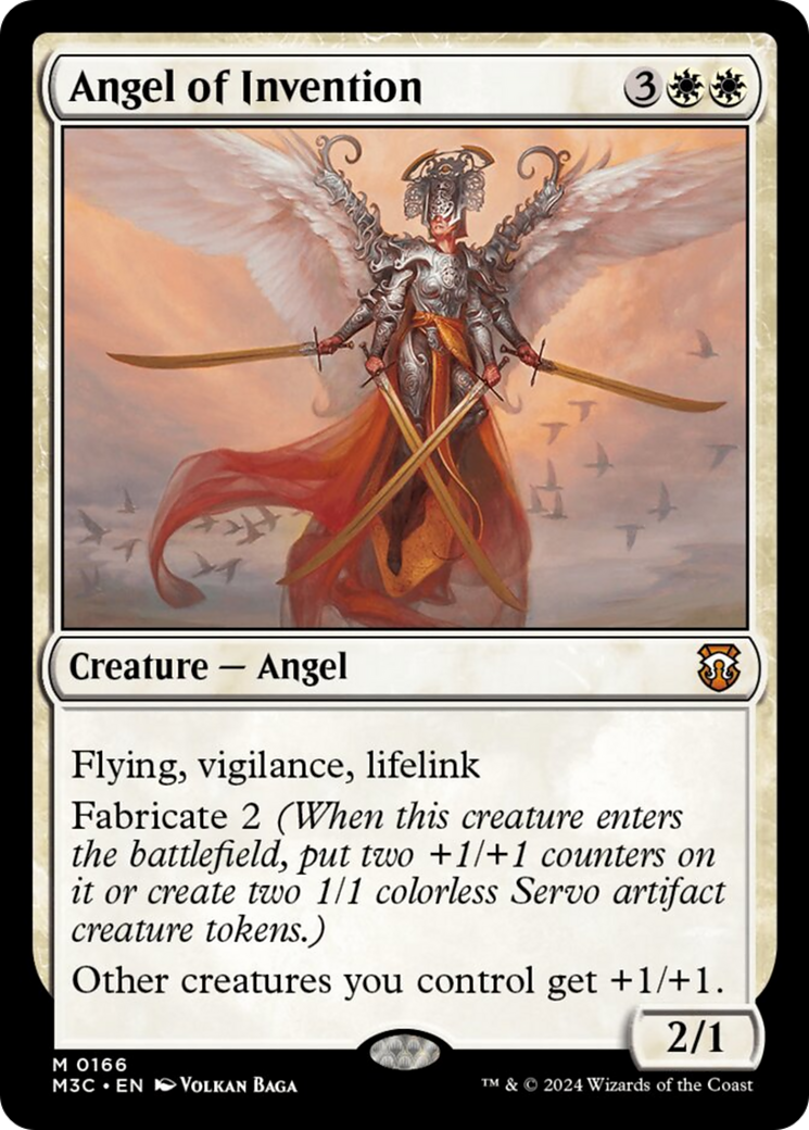 Angel of Invention (Ripple Foil) [Modern Horizons 3 Commander] | Game Grid - Logan