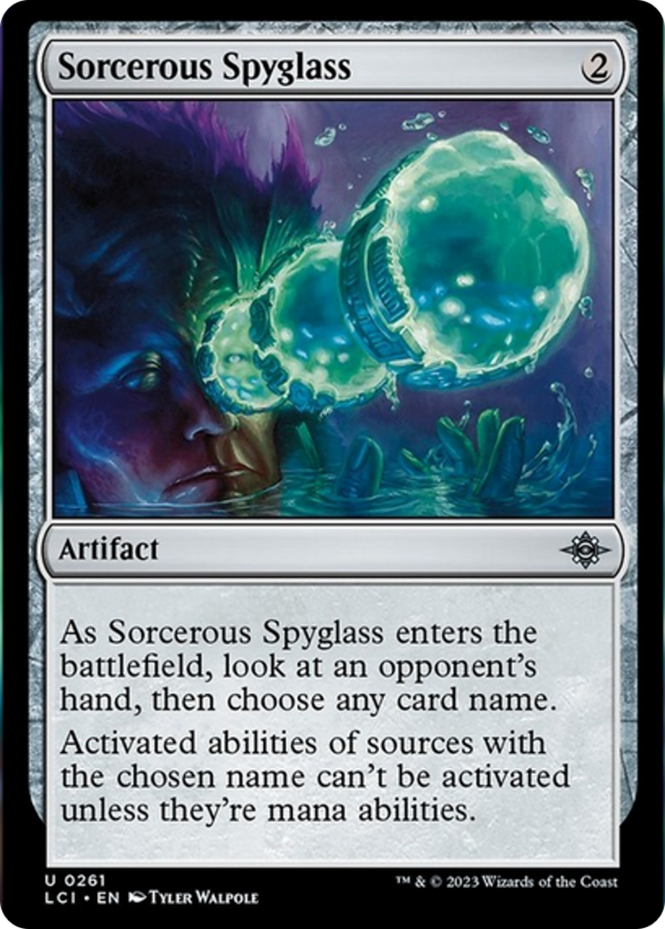 Sorcerous Spyglass [The Lost Caverns of Ixalan] | Game Grid - Logan