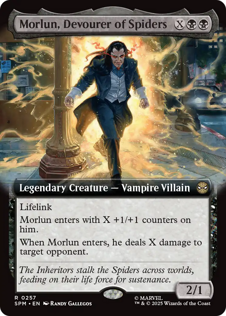 Morlun, Devourer of Spiders (Extended Art) [Marvel's Spider-Man] | Game Grid - Logan