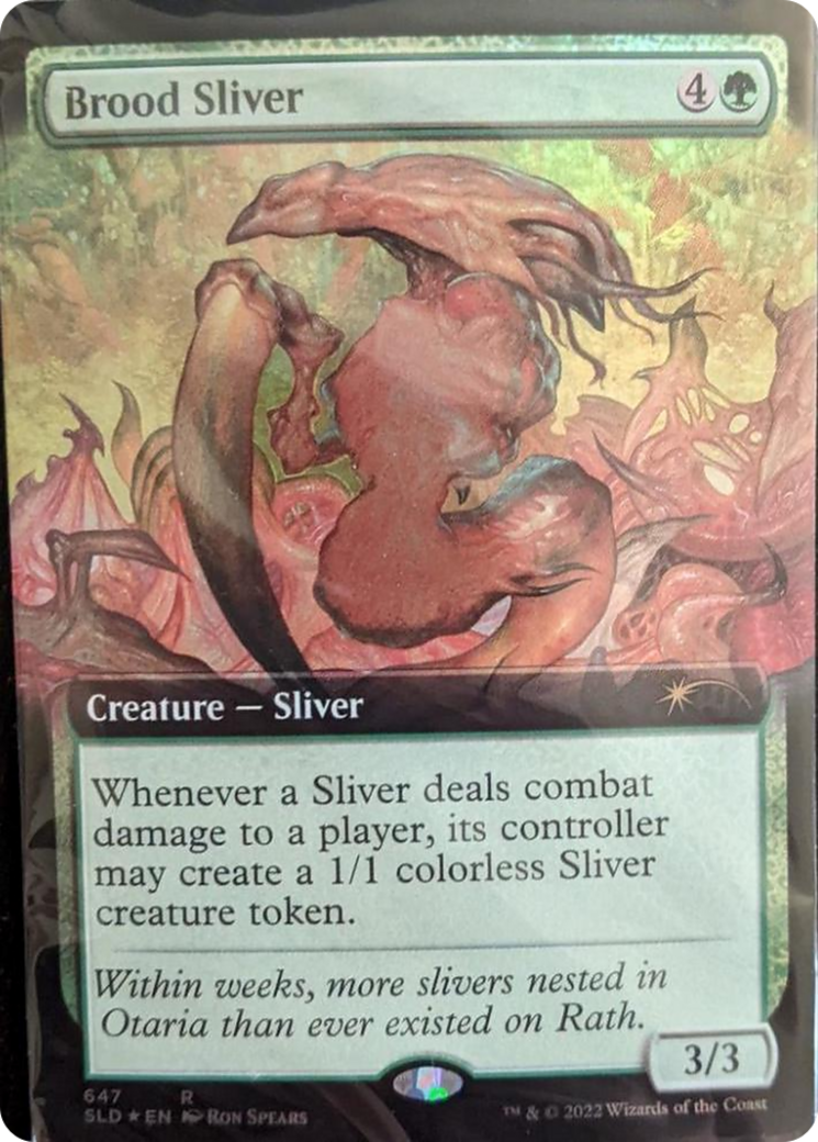 Brood Sliver (Extended Art) [Secret Lair Drop Promos] | Game Grid - Logan