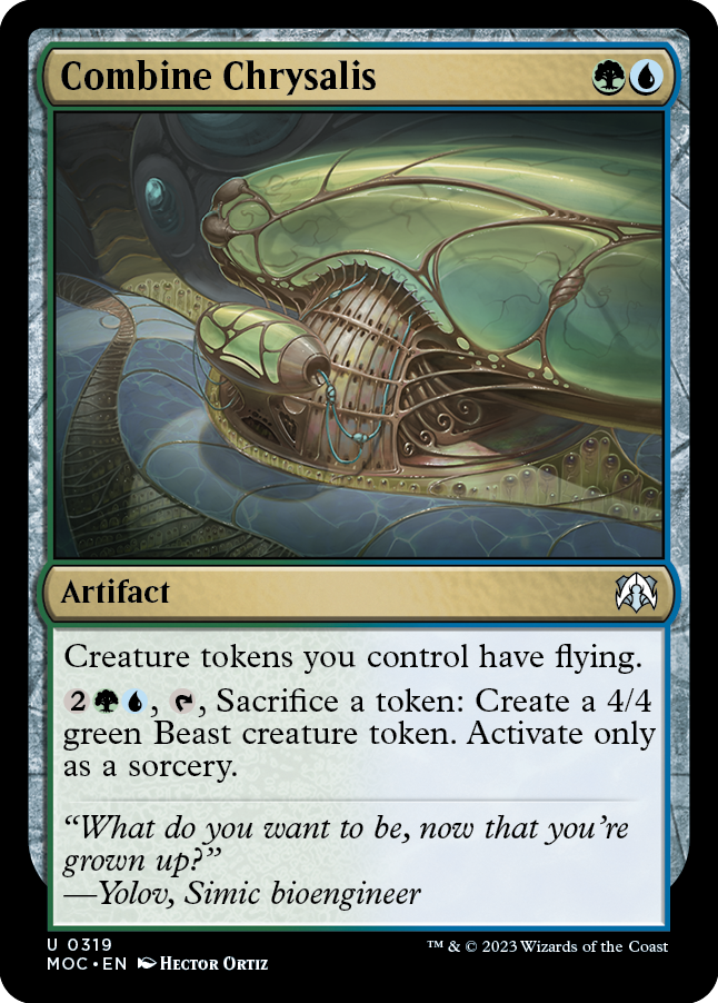 Combine Chrysalis [March of the Machine Commander] | Game Grid - Logan