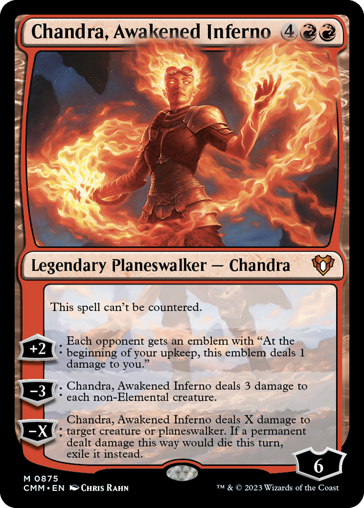 Chandra, Awakened Inferno [Commander Masters] | Game Grid - Logan