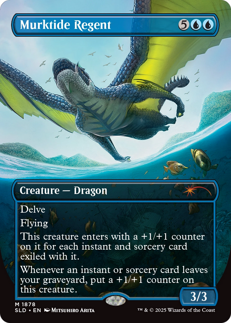 Murktide Regent (Rainbow Foil) [Secret Lair Drop Series] | Game Grid - Logan