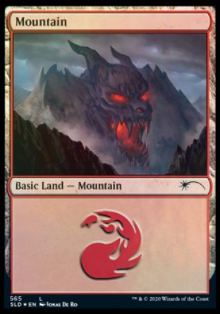 Mountain (Develish) (565) [Secret Lair Drop Promos] | Game Grid - Logan