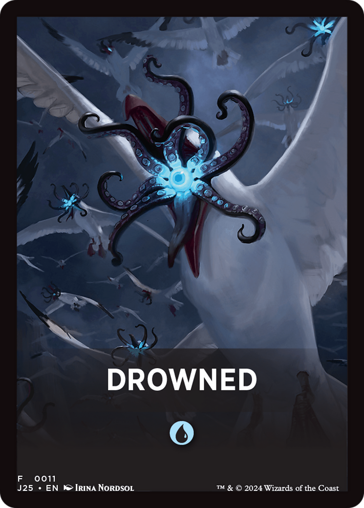 Drowned Theme Card [Foundations Jumpstart Front Cards] | Game Grid - Logan