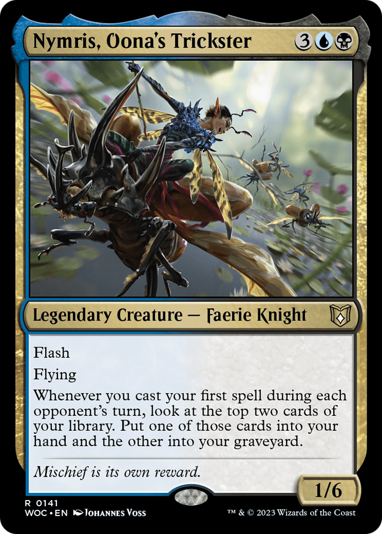 Nymris, Oona's Trickster [Wilds of Eldraine Commander] | Game Grid - Logan
