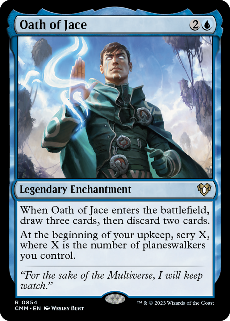 Oath of Jace [Commander Masters] | Game Grid - Logan