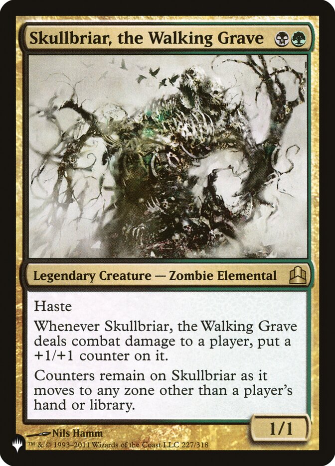 Skullbriar, the Walking Grave [The List] | Game Grid - Logan