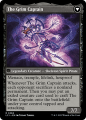 Throne of the Grim Captain // The Grim Captain [The Lost Caverns of Ixalan Prerelease Cards] | Game Grid - Logan