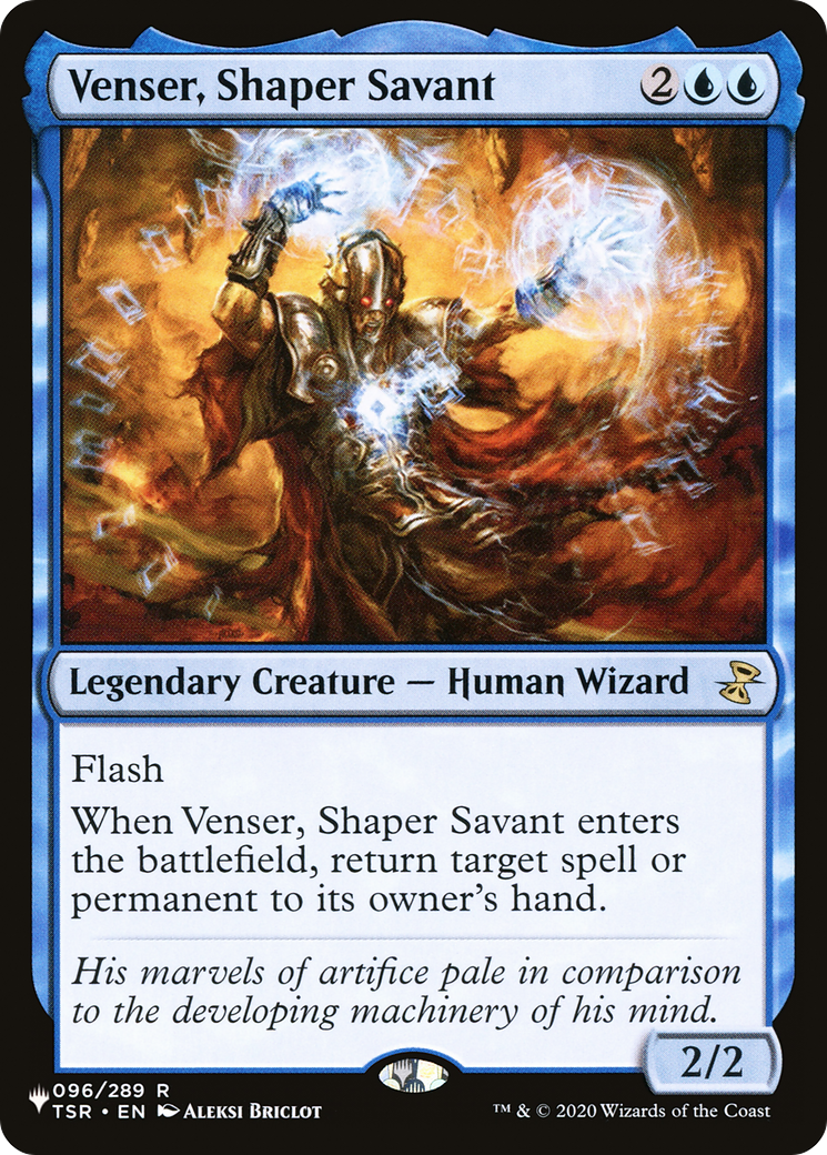 Venser, Shaper Savant [The List] | Game Grid - Logan