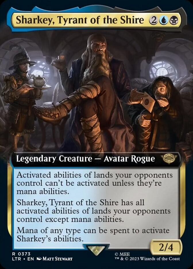 Sharkey, Tyrant of the Shire (Extended Art) [The Lord of the Rings: Tales of Middle-Earth] | Game Grid - Logan