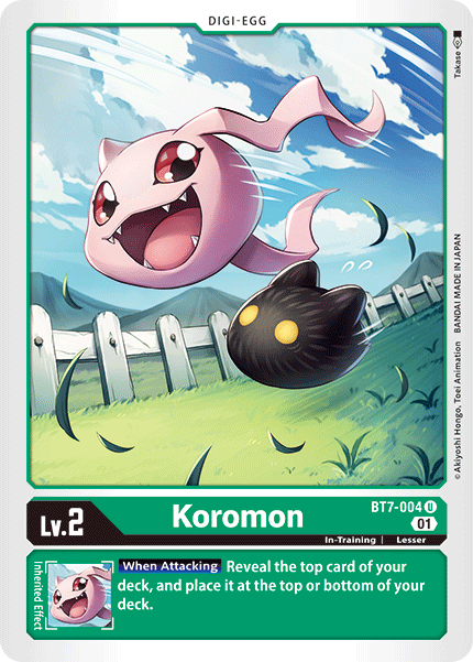 Koromon [BT7-004] [Next Adventure] | Game Grid - Logan