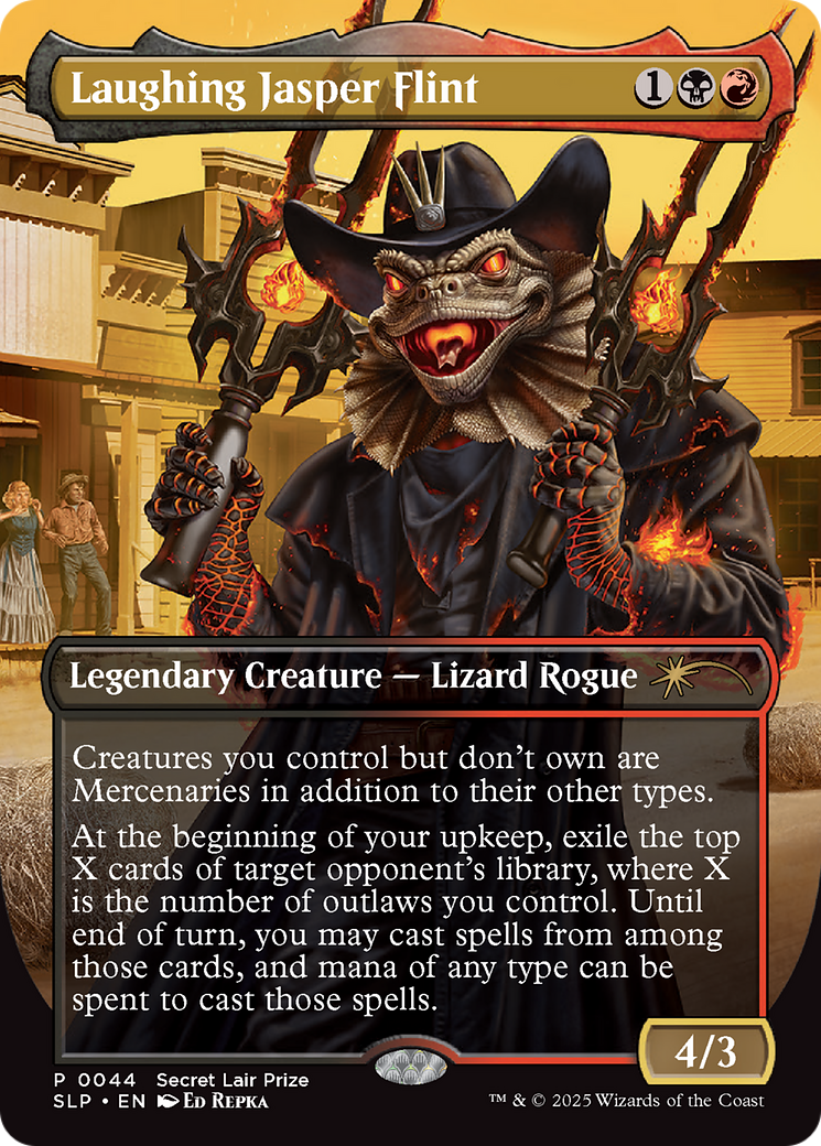 Laughing Jasper Flint [Secret Lair Showdown] | Game Grid - Logan