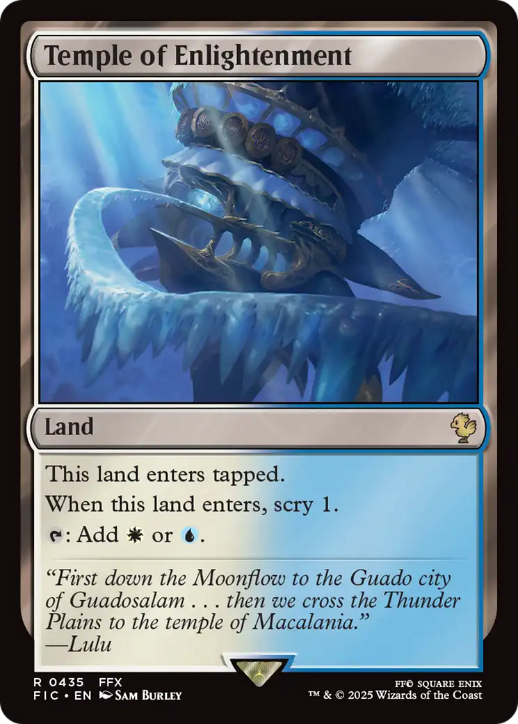 Temple of Enlightenment [FINAL FANTASY Commander] | Game Grid - Logan