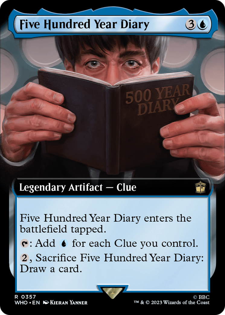 Five Hundred Year Diary (Extended Art) [Doctor Who] | Game Grid - Logan