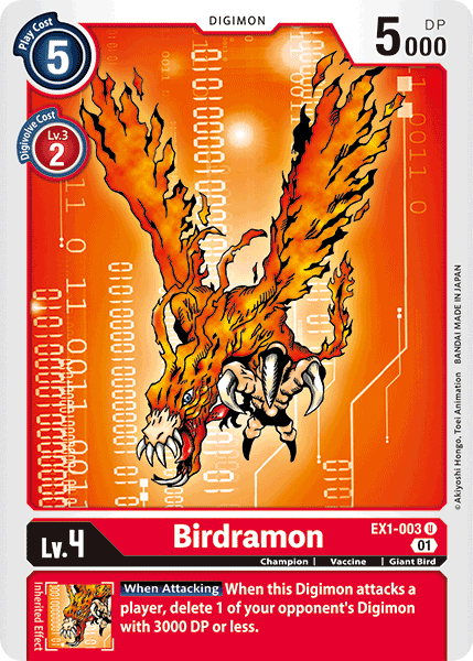 Birdramon [EX1-003] [Classic Collection] | Game Grid - Logan