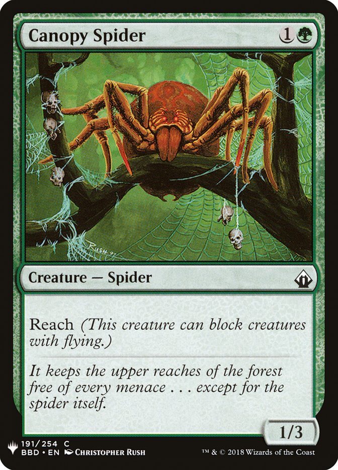 Canopy Spider [Mystery Booster] | Game Grid - Logan