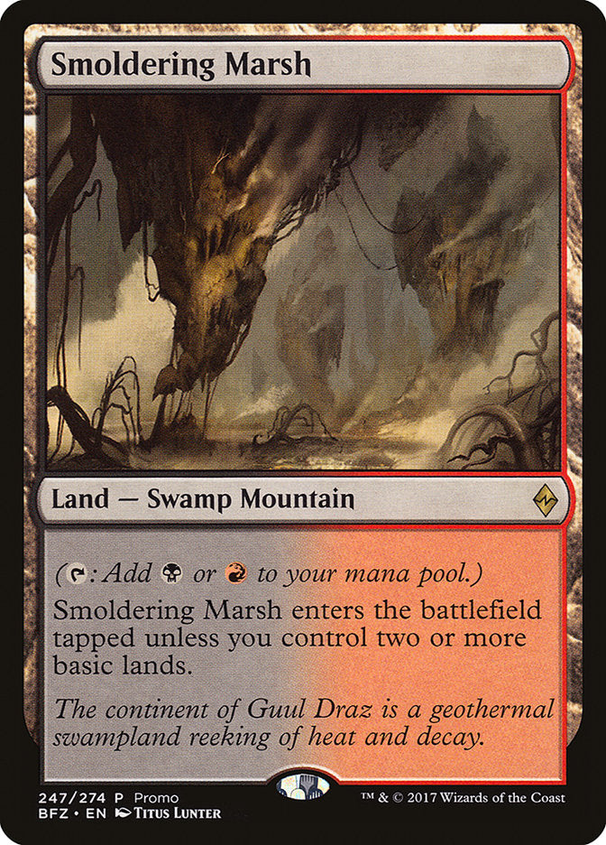 Smoldering Marsh (Promo) [Standard Showdown Promos] | Game Grid - Logan