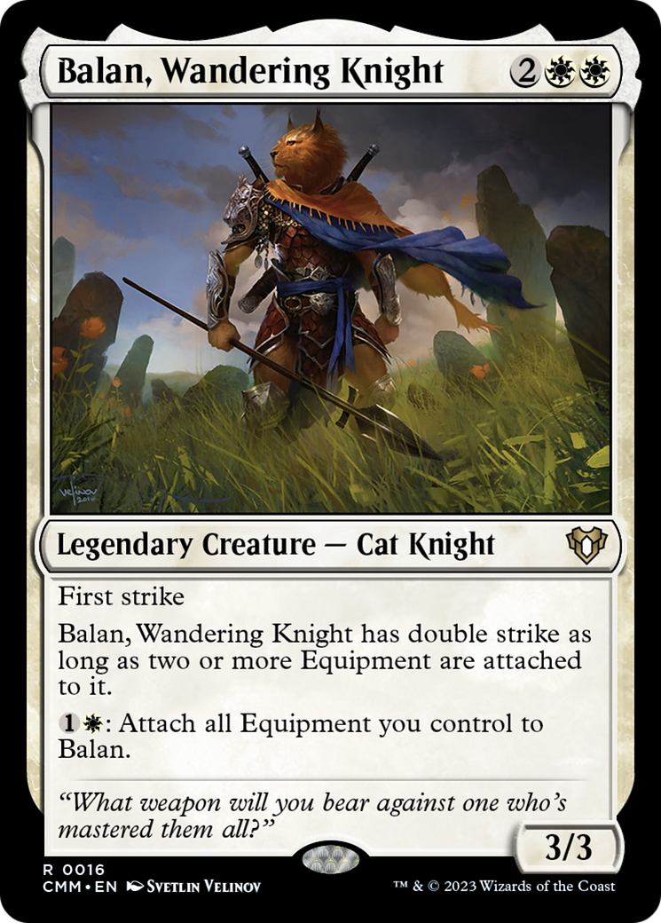 Balan, Wandering Knight [Commander Masters] | Game Grid - Logan