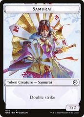 Samurai Token [Phyrexia: All Will Be One Tokens] | Game Grid - Logan